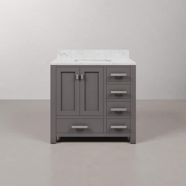 Water Creation Madison 36 in. W x 21.5 in. D x 34 in. H