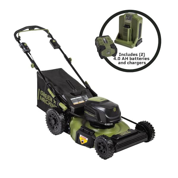 home depot battery operated mower