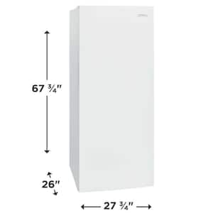 27.8 in. 16 cu. Ft. Frost Free Defrost, Garage Ready Upright Freezer