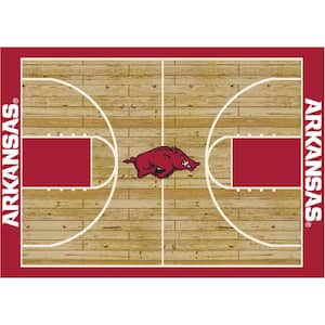 Arkansas 4 ft. by 6 ft. Courtside Area Rug