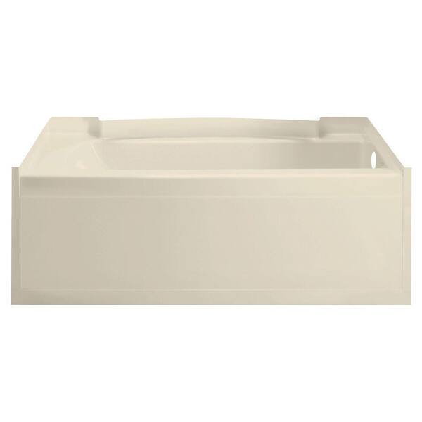 STERLING Accord 5 ft. Right Drain Soaking Tub in Almond-DISCONTINUED