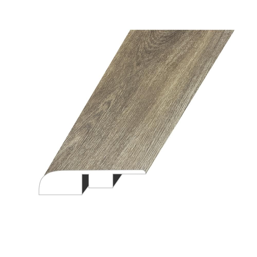 Vagabond Pastoral Brown 0.6 in. Thick x 1.4 in. W x 94.5 in. L ESPC Vinyl E