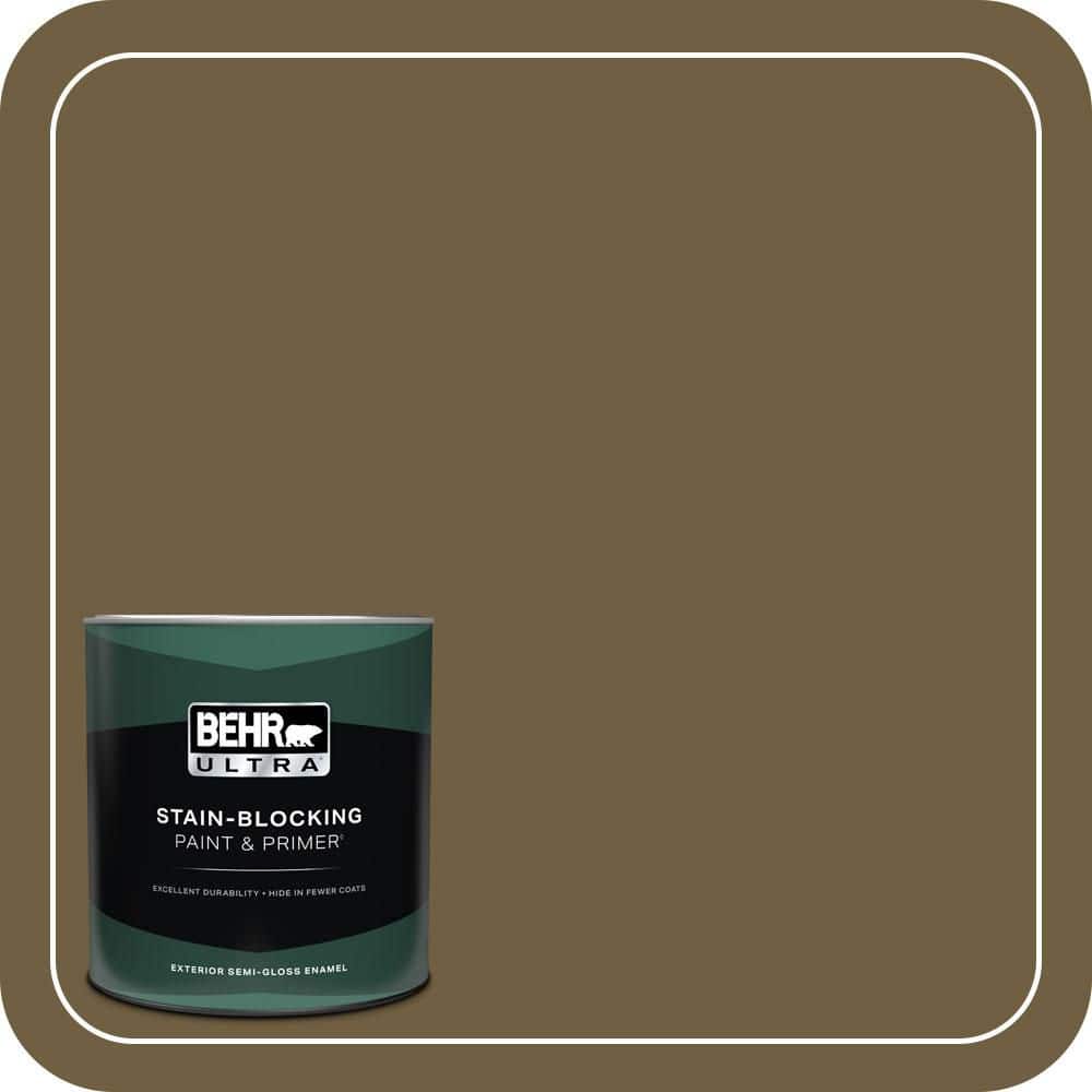 1 qt. #360F-7 Olive Shadow Semi-Gloss Enamel Exterior Paint & Primer price history on PriceWatchPro