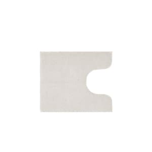 Marshmallow Taupe 20 in. x 24 in. Contour Bath Mat