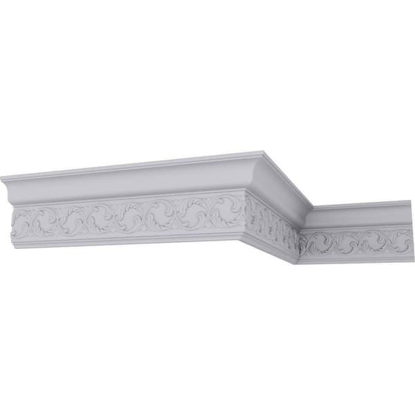 Ekena Millwork SAMPLE - 2-7/8 in. x 12 in. x 6 in. Polyurethane Richmond Crown Moulding