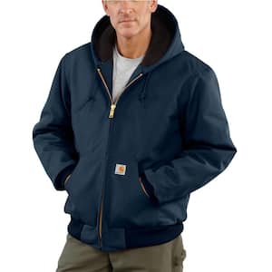 Carhartt Men's Large Tall Gravel Cotton Quilted Flannel Lined Duck ...