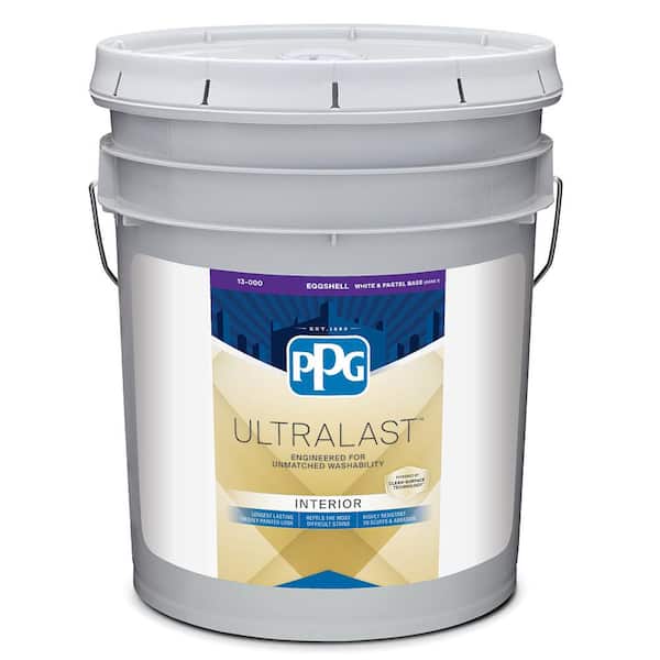 PPG UltraLast 5 gal. Base 2 Eggshell Interior Paint