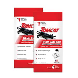 Glue Traps Mouse Size with Eugenol for Enhanced Stickiness 4CT (2-Pack)