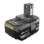 RYOBI ONE 18V 4.0 Ah Lithium Ion Battery PBP005 The Home Depot