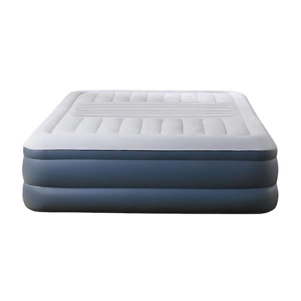 Beautyrest 18 in. Queen Lumbar Lux Raised Air Mattress with Internal Pump