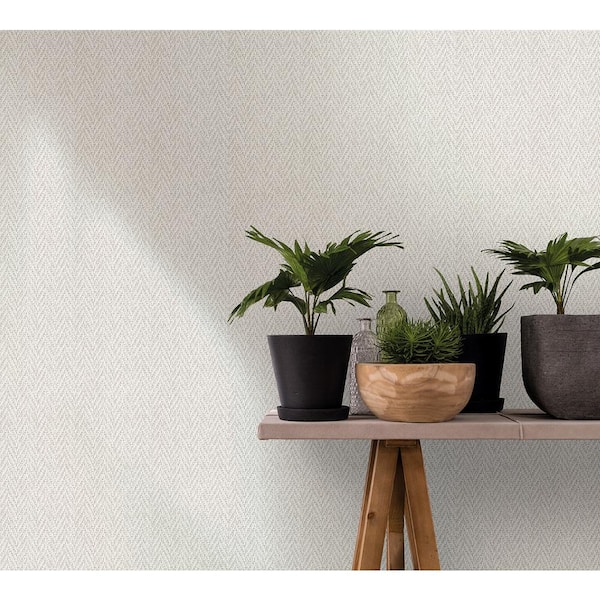 Sisal Weave Texture Braun Matte Finish Vinyl on Non-Woven Non-Pasted Wallpaper Sample