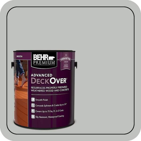 1 gal. #SC-365 Cape Cod Gray Smooth Solid Color Exterior Wood and Concrete Coating
