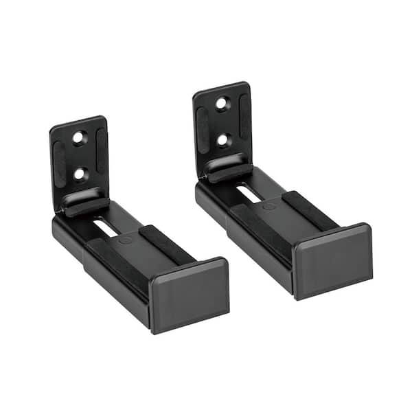 Commercial Electric 3.5 in.-6.1 in. D Adjustable Sound bar Wall Mount brackets Compatible with most Sound Bars