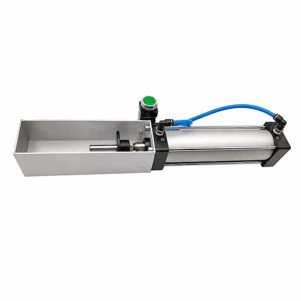Steel Air Cylinder Can Crusher Pneumatic Aluminum Can Crusher with Button Valve Safe Operation for Recycling