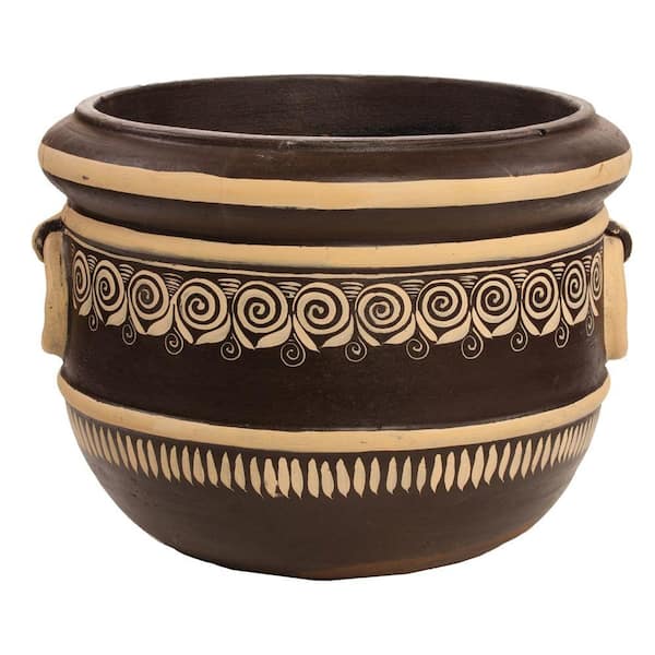 Unbranded 16 in. Premium Clay Pot