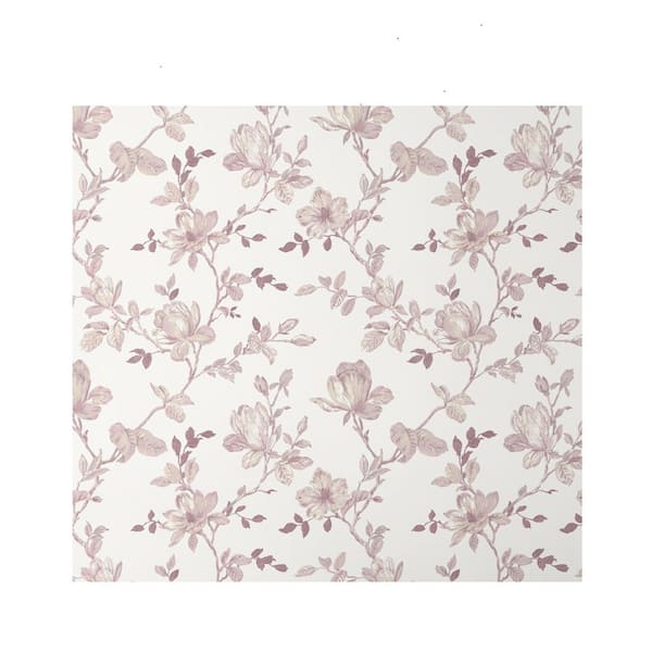 The Company Store Garrett Light Pink Non-Pasted Wallpaper Roll