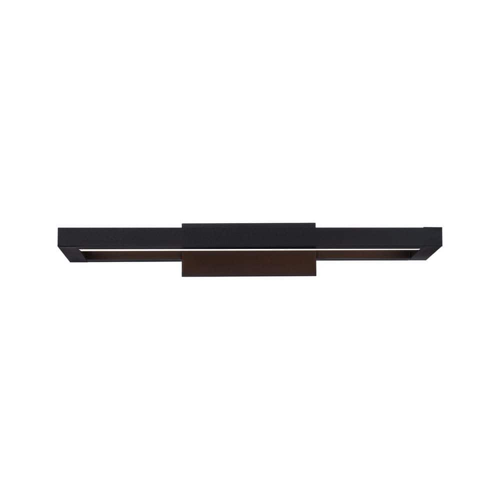 View 20" Rectilinear LED Bath Light in Anodized Black