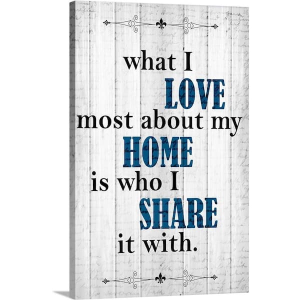 GreatBigCanvas "Every Love I" by Kimberly Allen Canvas Wall Art