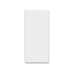 30 in. x 84 in. Hollow Core White Stained Composite MDF Interior Door Slab