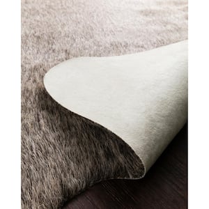 Grand Canyon Grey/Ivory 3 ft. 10 in. x 5 ft. Transitional Area Rug