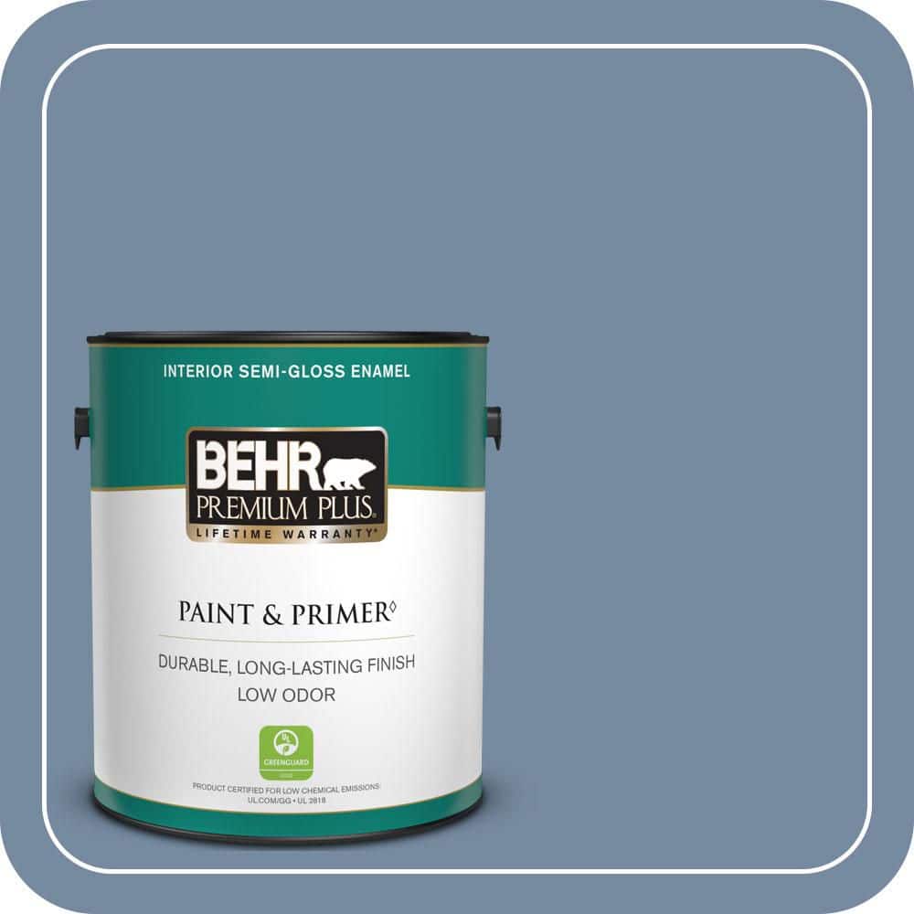 1 gal. #PPU15-09 Hilo Bay Semi-Gloss Enamel Low Odor Interior Paint & Primer price history on PriceWatchPro