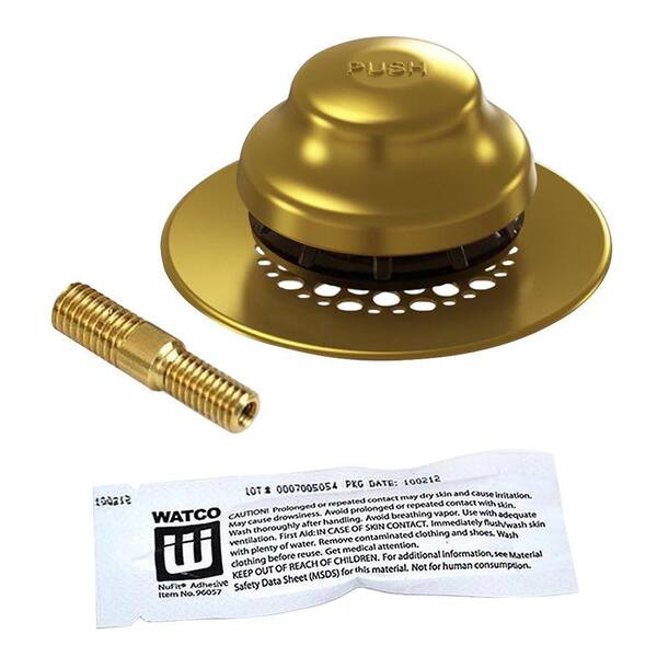 Watco UnivNuFit-FA-Silicone and Combo Pin, Polished Brass