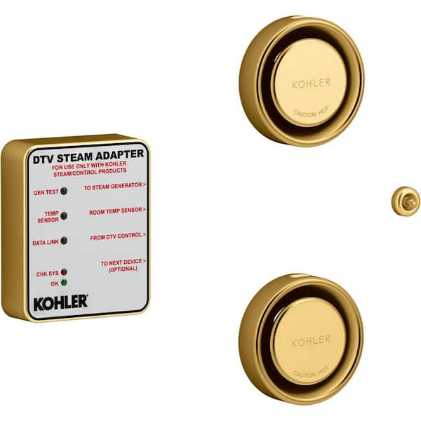 KOHLER Invigoration DTV and Tandem Steam Adapter Kit
