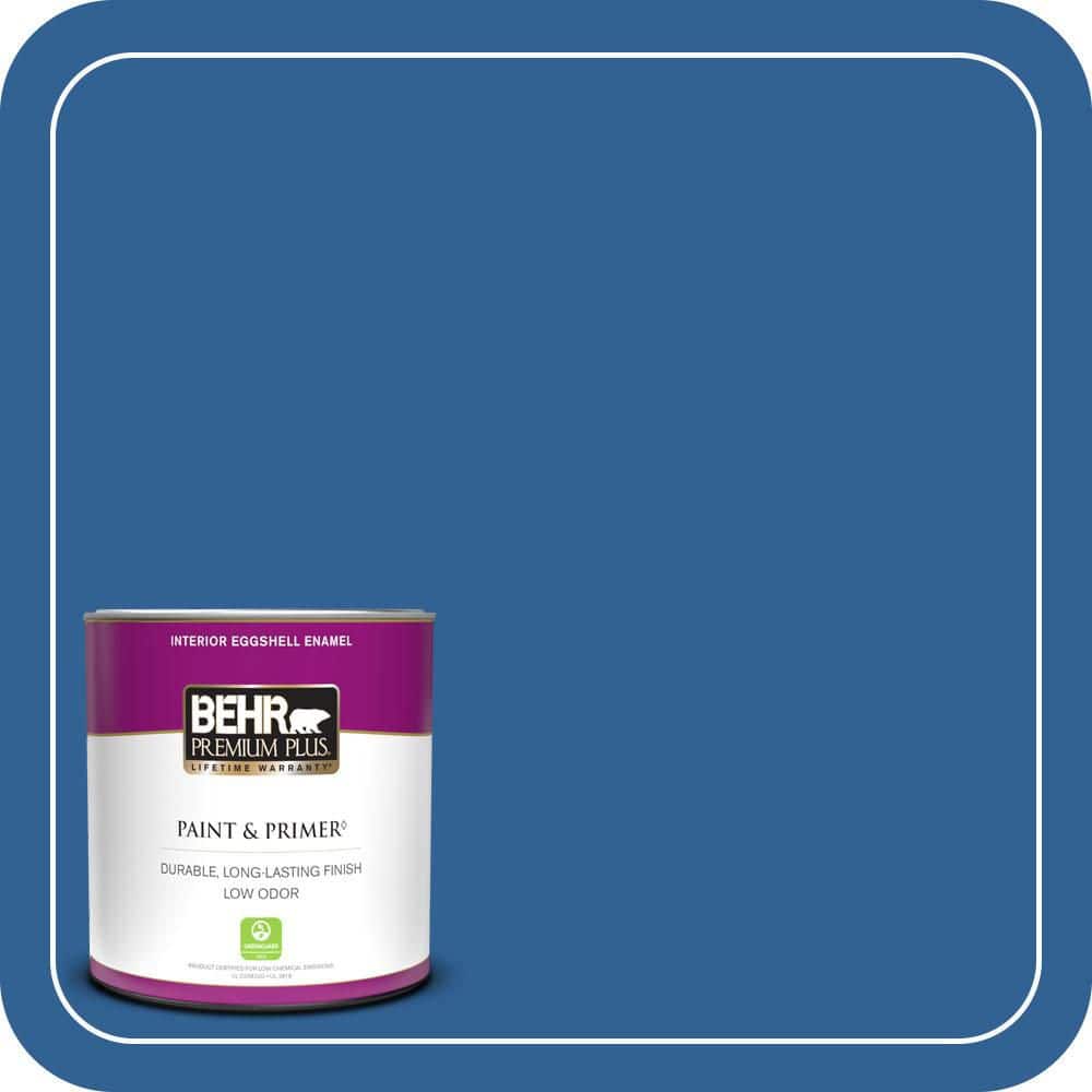 1 qt. #S-G-580 Running Water Eggshell Enamel Low Odor Interior Paint & Primer price history on PriceWatchPro