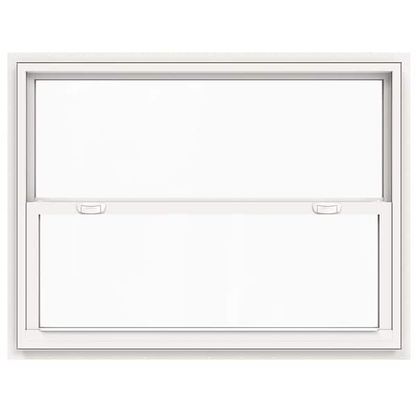 JELD-WEN 48 in. x 36 in. V-4500 Series White Single-Hung Vinyl