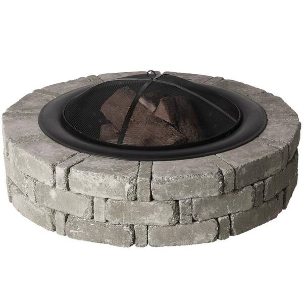 Pavestone RumbleStone 10.5 in. x 3.5 in. x 5.25 in. Greystone Concrete