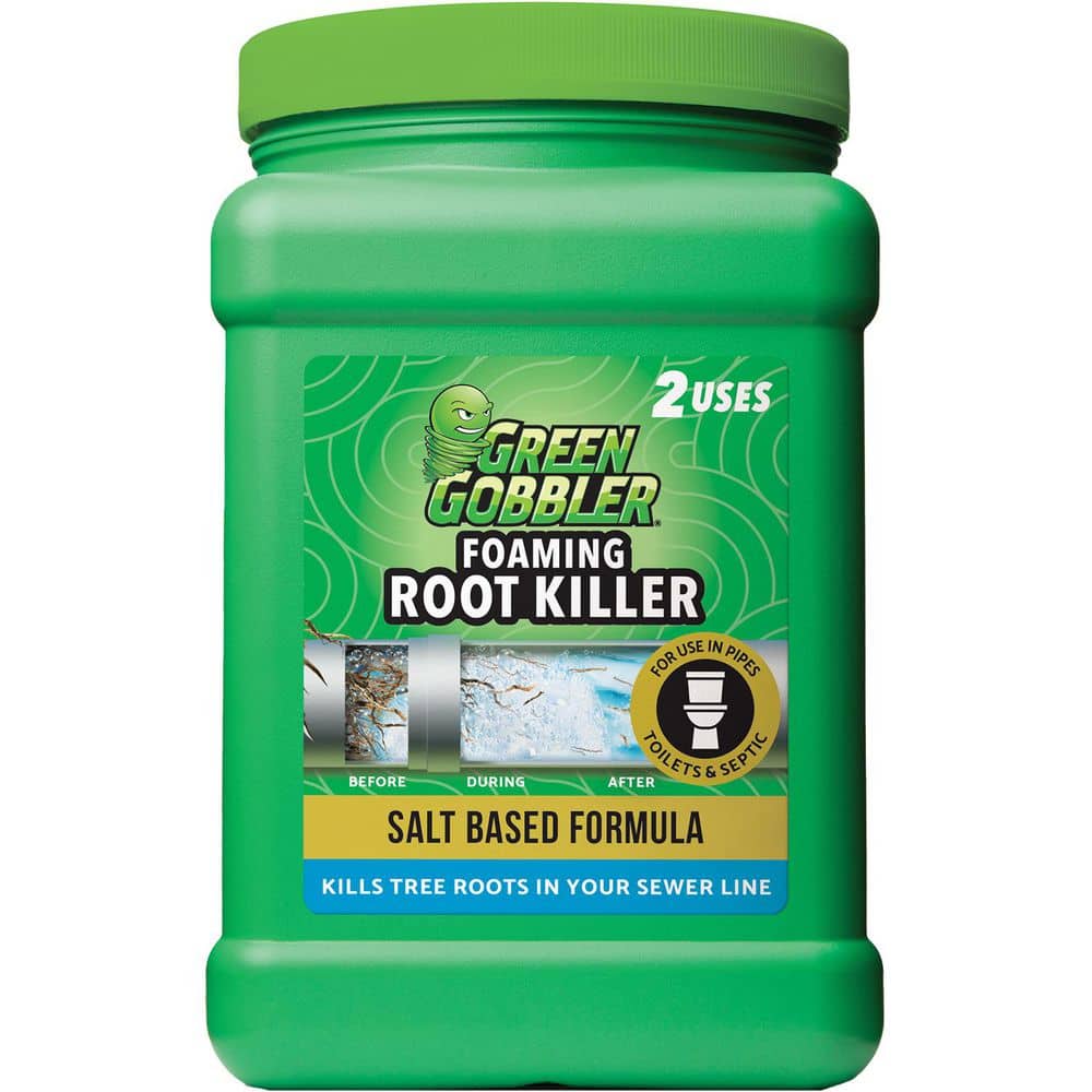 【11793】Grass Roots limited edition グリーン Green Gobbler 4 lbs. Foaming Root Killer G8079 - The Home Depot
