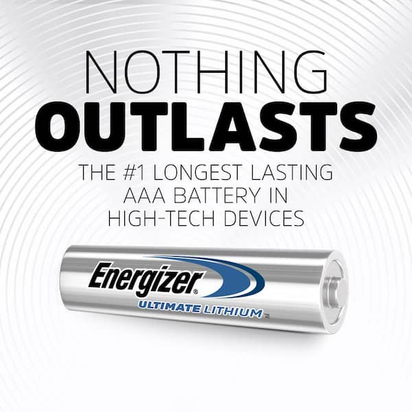 Energizer - Batteria Ultimate Lithium AAA - Blister Da 4 Pezzi - Foto 7