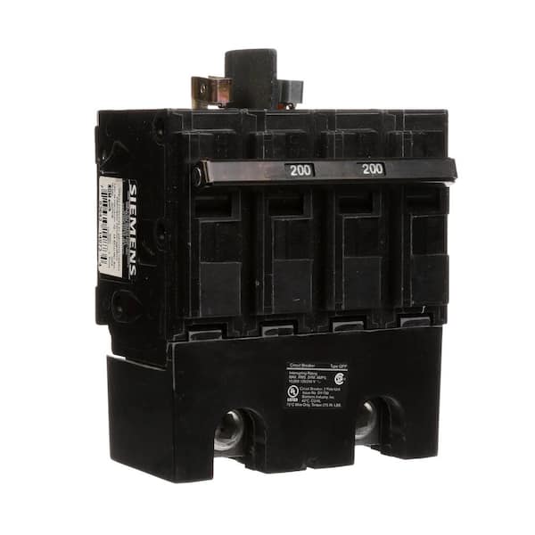 Siemens 200 Amp Double-Pole 10kA Type QPP Circuit Breaker