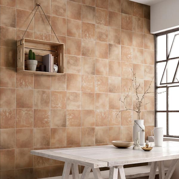 Americana Boston North 8-3/4 in. x 8-3/4 in. Porcelain Floor and Wall Tile (11.0 sq. ft./Case)