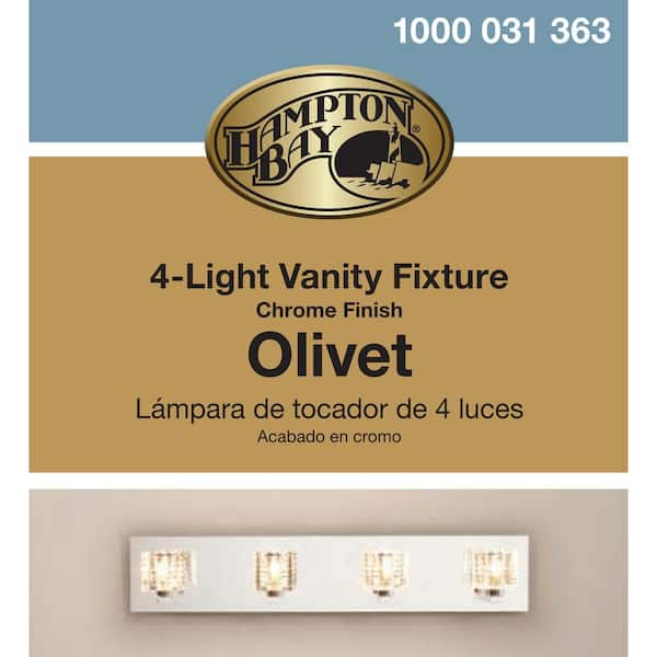 olivet 4 light vanity fixture