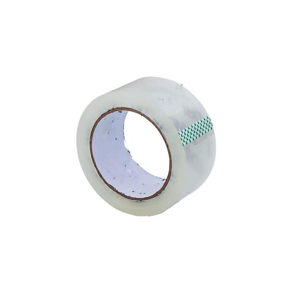 18 Rolls Heavy Duty Clear Packing Tape 2 in. Wide 65 Yards Per Roll Total 1170 Yards for Shipping and Sealing