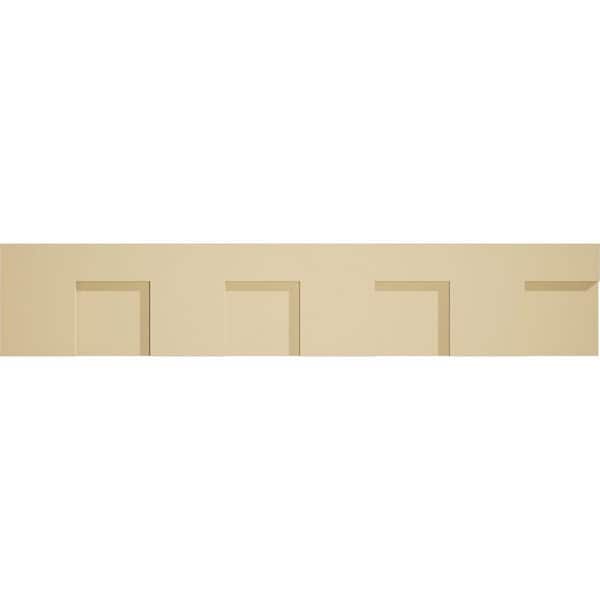 Ekena Millwork 1 in. D x 9 in. W x 48 in. L Primed Polyurethane Panel Moulding