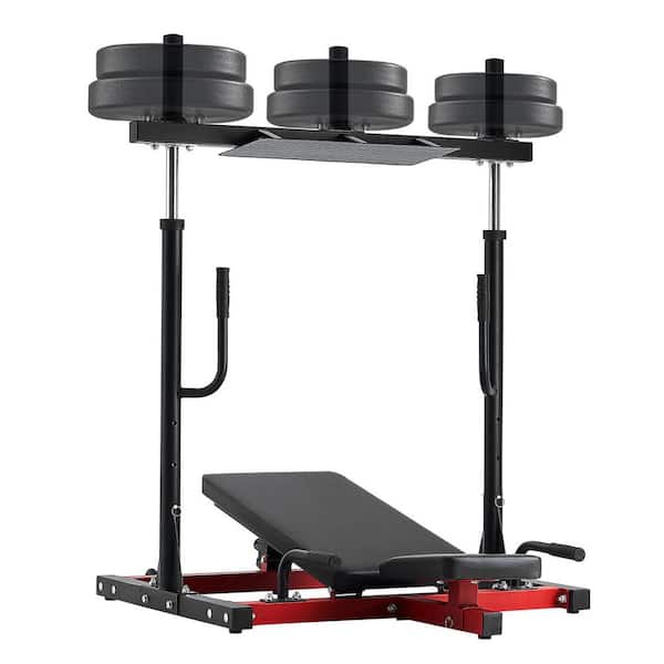 Vertical Leg Press Machine, Lower Body Special Home Gym Machine, Carbon Steel Leg Press Exercise Training Equipment