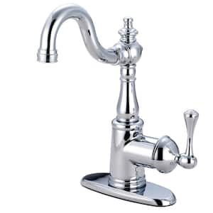 4 in. Centerset Single-Handle Bathroom Faucet in Chrome