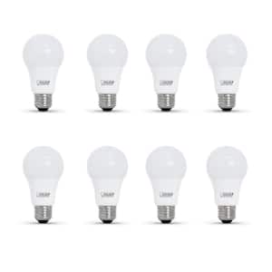 40-Watt Equivalent A19 Dimmable CEC Title 20 ENERGY STAR 90+ CRI E26 Medium LED Light Bulb, Soft White 2700K (8-Pack)
