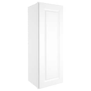 15-in W X 12-in D X 42-in H in Traditional White Plywood Ready to Assemble Wall Kitchen Cabinet
