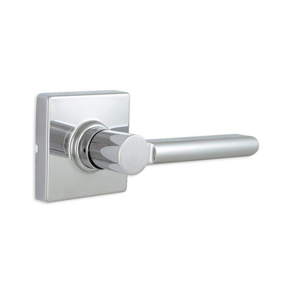 Tonbridge Bright Chrome Hall/Closet Door Lever with Square Rose