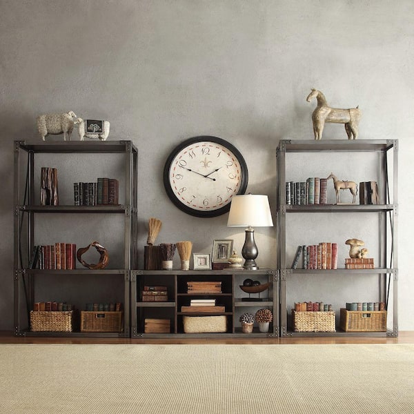 HomeSullivan Tarrson Grey Open Bookcase