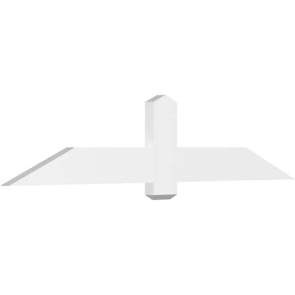 Ekena Millwork Eugene 72 in. W x 15 in. H x 2 in. D Signature Polyurethane Bracket