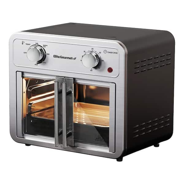 Elite Gourmet Double French Door Toaster Oven