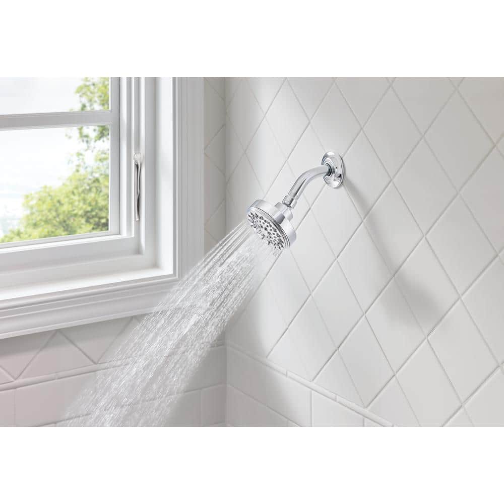 Ignite Chrome Five-Function Wall Mounted Shower Head