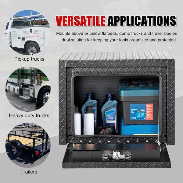 18 in. x 24 in. x 18 in. Underbody Truck Tool Box-Outdoor Storage
