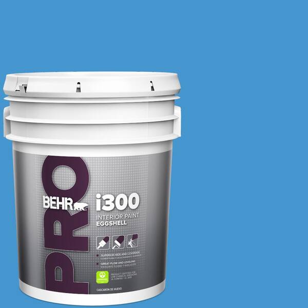 BEHR PRO 5 gal. #P510-5 Perfect Sky Eggshell Interior Paint