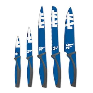 MLB Los Angeles Dodgers 5-Piece Kitchen Knives
