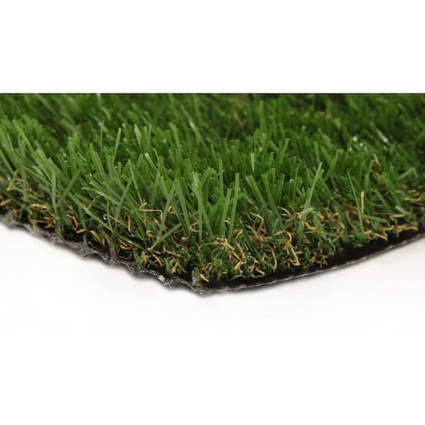 GREENLINE ARTIFICIAL GRASS Jade 7.5 ft. Wide x Cut to Length Green Artificial Grass Carpet